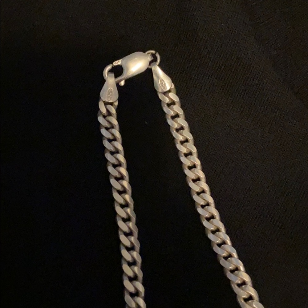 Silver Miami Cuban link 38grams